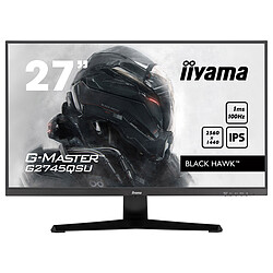 iiyama 27" LED G2745QSU-B1 Ecran PC Gamer - 2560x1440 - Dalle IPS - 1 ms - 100 Hz - HDMI/DisplayPort