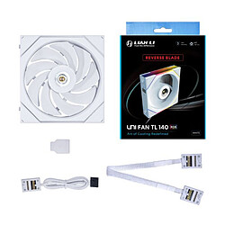 Avis Lian Li Uni Fan TL140 Reverse Blade (blanc)