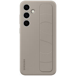 Samsung Coque Silicone Lanière Taupe Galaxy S24+