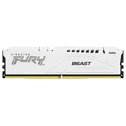 Kingston FURY Beast 32 Go (2 x 16 Go) DDR5 6000 MHz CL40 - Blanc