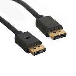 TEXTORM Câble DisplayPort 1.4 blindé - Mâle/Mâle - 2 M