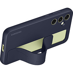 Samsung Coque Silicone Lanière Bleu Galaxy A55 5G