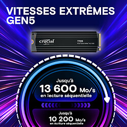 Crucial T705 1 To - Avec dissipateur