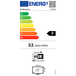 LG 31.5" LED - 32UR500-B pas cher