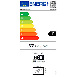 LG 37.5" LED - 38WR85QC-W pas cher