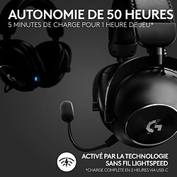 Avis Logitech G Pro X 2 Lightspeed (Noir)