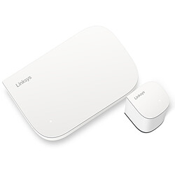 Linksys Velop Micro 6 Système Wi-Fi 6 Mesh (LN11011201) Pack d'un routeurLN1100 Wi-Fi 6 AX3000 MU-MIMO 2x2 + 4 x LAN 1 GbE + 1 WAN 2.5 GbE et 1 node LN1200 Wi-Fi 6 AX3000 MU-MIMO 2x2