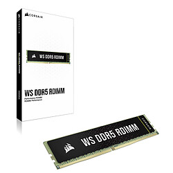 Corsair WS DDR5 RDIMM 64 Go (4 x 16 Go) 6000 MHz CL40 pas cher