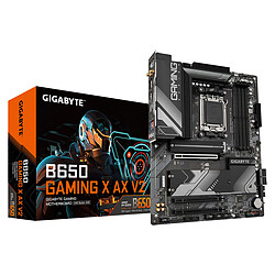 Gigabyte B650 GAMING X AX V2 Carte mère ATX Socket AM5 AMD B650 - 4x DDR5 - M.2 PCIe 5.0 - USB 3.2 - PCI-Express 4.0 16x - Wi-Fi 6E/Bluetooth 5.2 - LAN 2.5 GbE