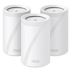 TP-LINK Deco BE65 (x 3) 3 Routeurs sans fil Tri-Band Wi-Fi 7 BE9300 (BE5760 + BE2880 + AX574) Mesh MU-MIMO 2x2 avec 4 ports LAN/WAN 2.5 GbE