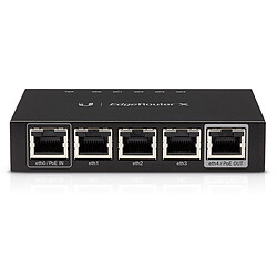 Ubiquiti EdgeRouter X Routeur 5 ports Gigabit Ethernet