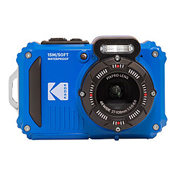 Kodak PixPro WPZ2 Bleu · Reconditionné Appareil photo compact baroudeur 16 MP - Zoom optique 4x - Vidéo Full HD - Ecran LCD 2.7" - Etanche jusqu'à 15m - Wi-Fi