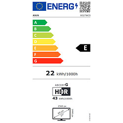 ASUS 27" LED - ROG Strix XG27WCS pas cher