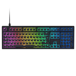 Designed by GG Red Blade (Noir) Clavier gaming haut de gamme modulable - interrupteurs mécaniques (switches Red Blood Lite) - touches en PBT - structure gasket mount - rétro-éclairage RGB - AZERTY, Français