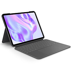 Logitech Combo Touch (iPad Pro 13") (Graphite) Étui clavier rétroéclairé pour iPad Pro 13" (M4) (AZERTY, Français)