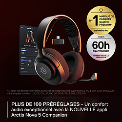 SteelSeries Arctis Nova 5 Wireless (Noir)