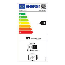 LG 75QNED85 pas cher