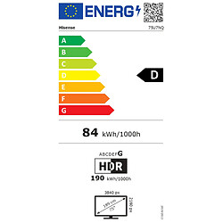 Hisense 75U7NQ pas cher
