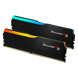 Avis G.Skill Ripjaws M5 RGB 32 Go (2 x 16 Go) DDR5 5600 MHz CL46 - Noir