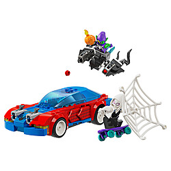 LEGO Marvel 76279 La voiture de course de Spider-Man contre le Bouffon Vert venomisé