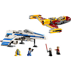 LEGO Star Wars 75364 L'E-wing de la Nouvelle République contre le chasseur de Shin Hati