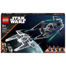 LEGO Star Wars 75348 Le chasseur Fang Mandalorien contre le TIE Interceptor