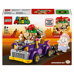 LEGO Super Mario 71431 Ensemble d'extension Bolide de Bowser Jouet de Kart à Collectionner pour Garçons, Filles et Enfants Dès 8 Ans avec Figurine Bowser, Petits Cadeaux pour Gamers Créatifs