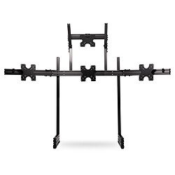 Avis Next Level Racing Elite Freestanding Overhead Quad Monitor Stand Add-On Carbon Grey