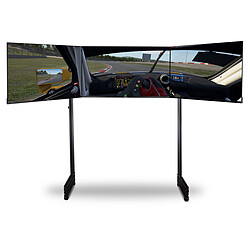 Avis Next Level Racing Elite FreeStanding Triple Monitor Stand Add-On Carbon Grey