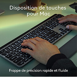 Logitech MX Keys S for Mac (Gris Sidéral)