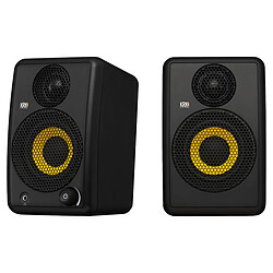 KRK Systems KRK GO Aux 4 (par paire) Enceinte de monitoring active 4" portable 2 voies Bass Reflex amplifiée 100 Watts (par paire)