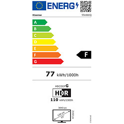 Hisense 55U6KQ + HS2100 pas cher