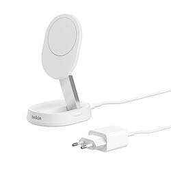 Belkin BoostCharge Pro Qi2 15W Blanc (chargeur inclus) pas cher