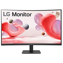 LG 31.5" LED - 32MR50C-B Ecran PC Full HD 1080p - 1920 x 1080 pixels - 5 ms (gris à gris) - 16/9 - Dalle VA incurvée - 100 Hz - FreeSync - HDMI/VGA - Noir