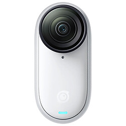 Insta360 GO 3S Blanc Caméra d'action - 4K - IPX4 - commande vocale - quick capture - stabilisation FlowState - écran tactile rabattable de 2.2" - autonomie 140 minutes