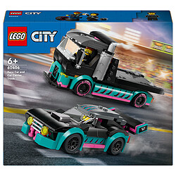 LEGO City 60406 La voiture de course et le camion de transport de voitures