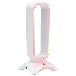 The G-Lab K-Stand Radon (Blanc) Support rétroéclairé pour casque