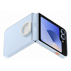 Samsung Coque Silicone Anneau Transparent Galaxy Z Flip 6 pas cher