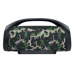 Muse M-980 CA Camouflage Enceinte nomade sans fil - 300 Watts - Bluetooth - Etanche IPX6 - Autonomie 10h - USB/AUX - Eclairage LED multicolore