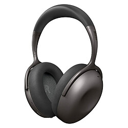 KEF Mu7 Gris foncé Casque supra-auriculaire sans fil - Réduction de bruit active - Bluetooth 5.1 - Commandes tactiles - Micro - Autonomie 40h - Charge rapide