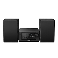 Panasonic SC-PM702 Noir Micro-chaîne CD/MP3/DAB+ - 2 x 40 W - Bluetooth - Port USB, entrée AUX