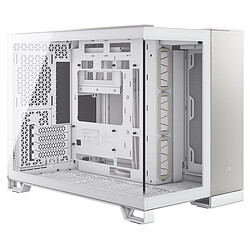 Corsair 2500X - Micro ATX - Blanc - Avec fenêtre