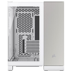 Corsair 2500X - Micro ATX - Blanc - Avec fenêtre