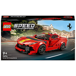 LEGO Speed Champions 76914 Ferrari 812 Competizione Kit de Maquette de Voiture de Sport, Série 2023, Set de Véhicule à Collectionner