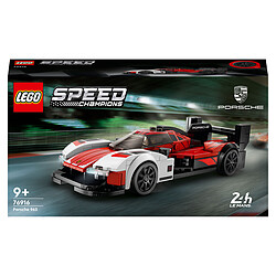 LEGO Speed Champions 76916 Porsche 963 Kit de Maquette de Voiture de Course, Jouet pour Enfants, Set à Collectionner 2023 avec Minifigurine du Pilote