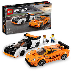 Avis LEGO Speed Champions 76918 McLaren Solus GT et McLaren F1 LM