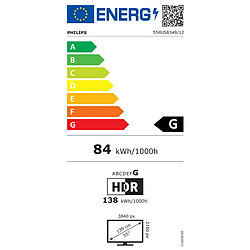 Philips 55PUS8349 pas cher