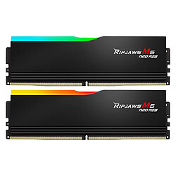 G.Skill Ripjaws M5 RGB 32 Go (2 x 16 Go) DDR5 6000 MHz CL36 - Noir