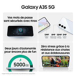 Acheter Samsung Galaxy A35 5G Bleu (8 Go / 256 Go)