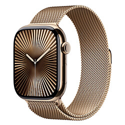 Apple Bracelet Milanais Or pour Apple Watch 46 mm - M/L